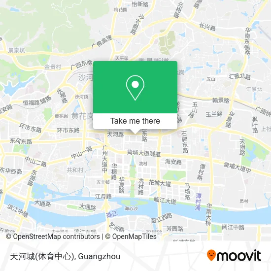 天河城(体育中心) map