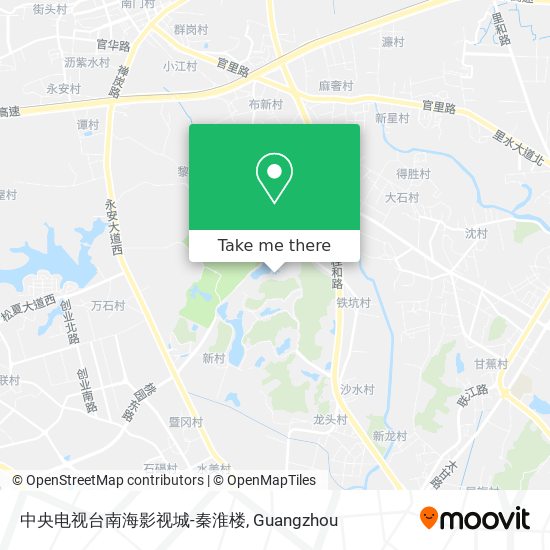 中央电视台南海影视城-秦淮楼 map