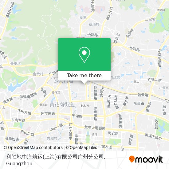 利胜地中海航运(上海)有限公司广州分公司 map