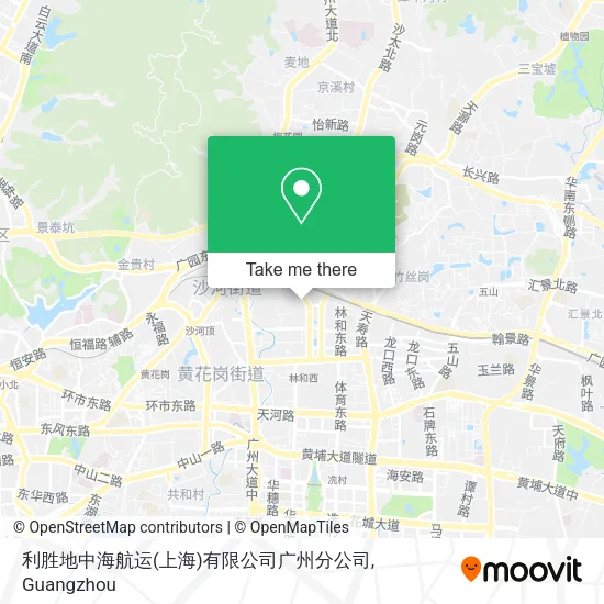 利胜地中海航运(上海)有限公司广州分公司 map