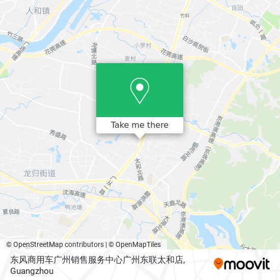 东风商用车广州销售服务中心广州东联太和店 map