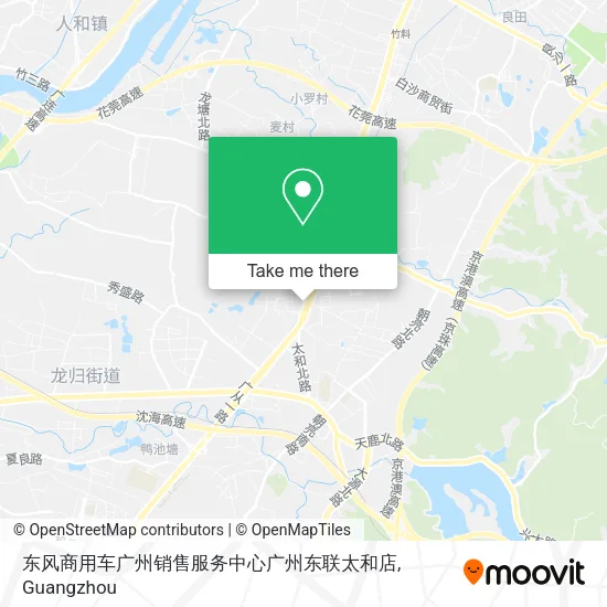 东风商用车广州销售服务中心广州东联太和店 map