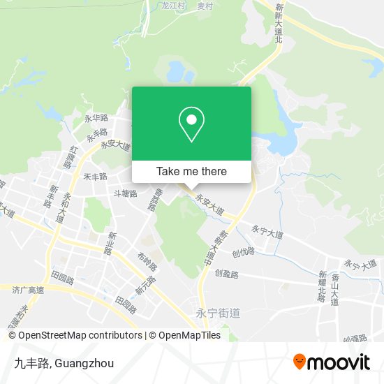 九丰路 map