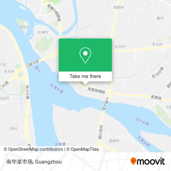 南华菜市场 map