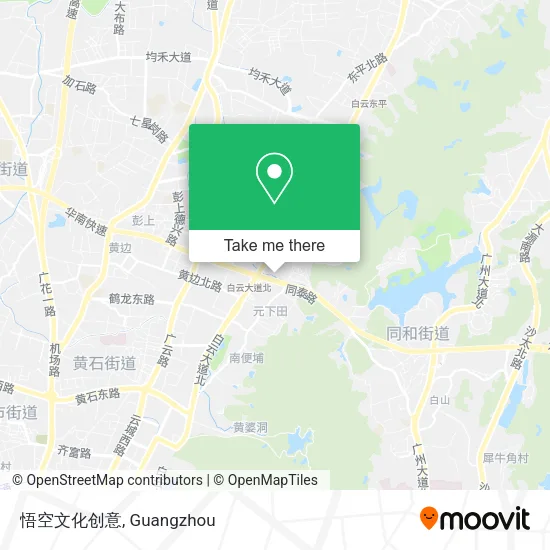 悟空文化创意 map