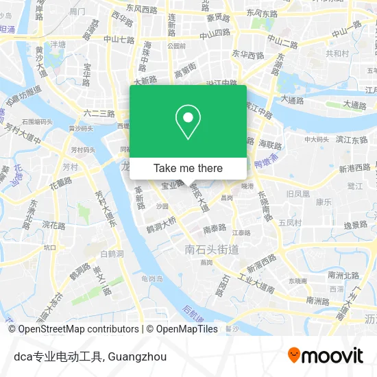 dca专业电动工具 map