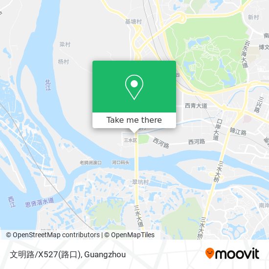 文明路/X527(路口) map