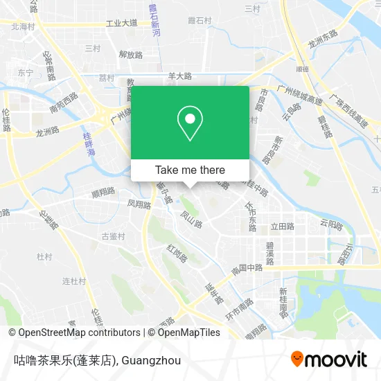 咕噜茶果乐(蓬莱店) map