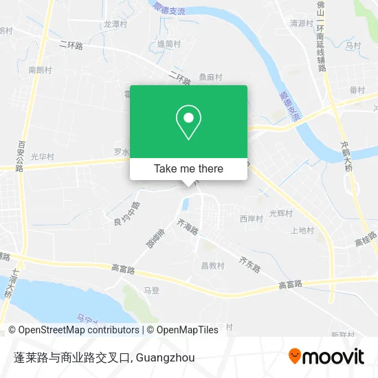 蓬莱路与商业路交叉口 map