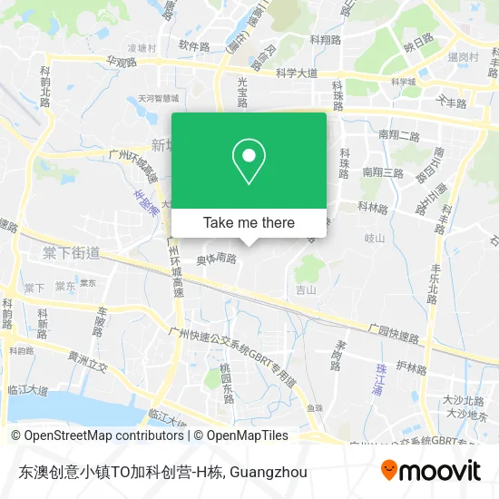 东澳创意小镇TO加科创营-H栋 map