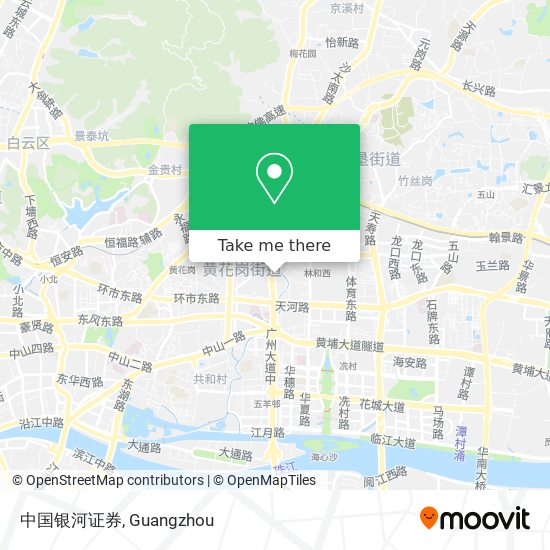 中国银河证券 map
