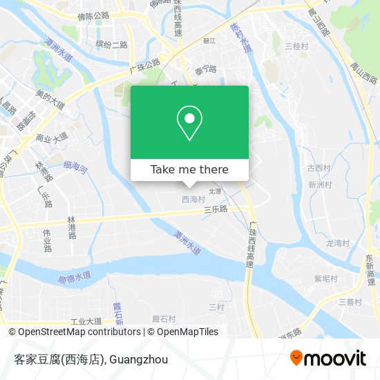 客家豆腐(西海店) map