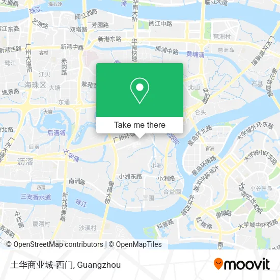 土华商业城-西门 map