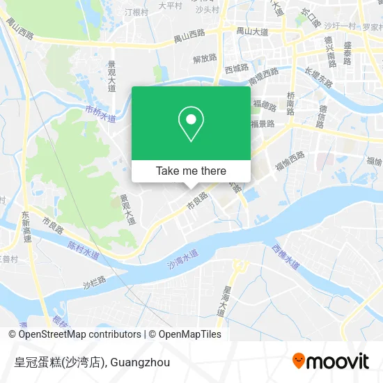 皇冠蛋糕(沙湾店) map