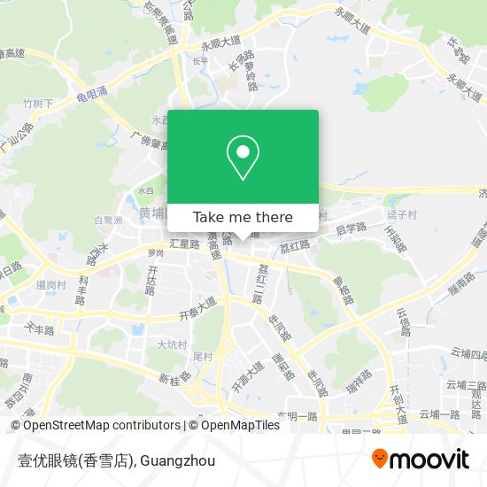 壹优眼镜(香雪店) map
