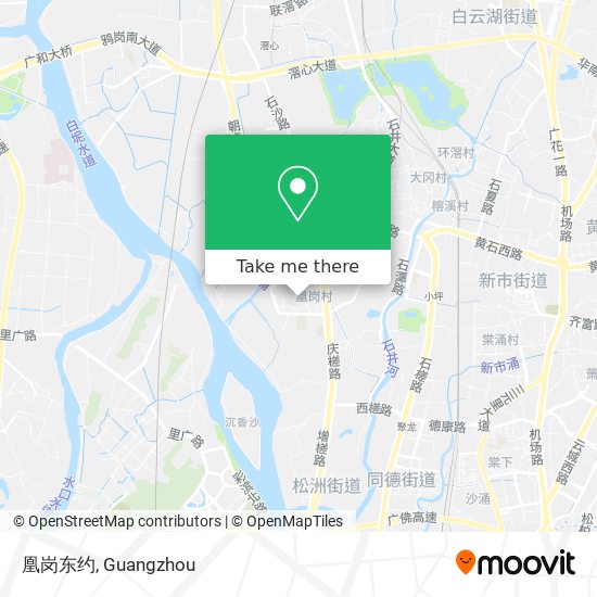 凰岗东约 map