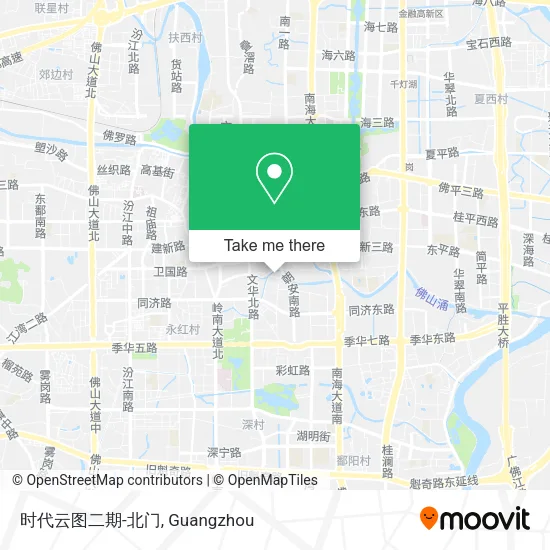 时代云图二期-北门 map