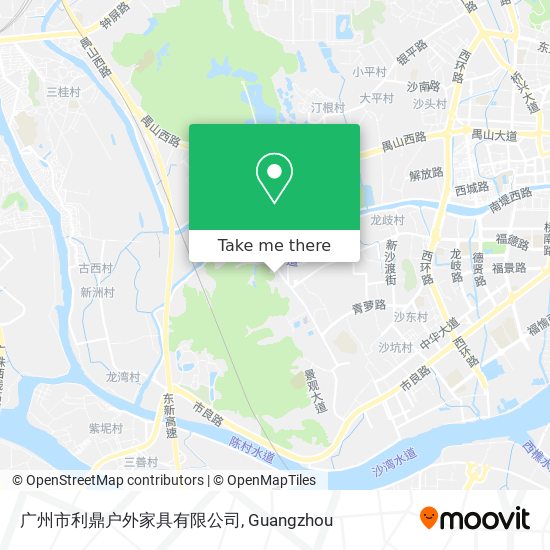 广州市利鼎户外家具有限公司 map