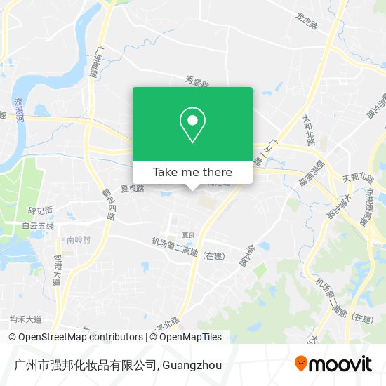 广州市强邦化妆品有限公司 map