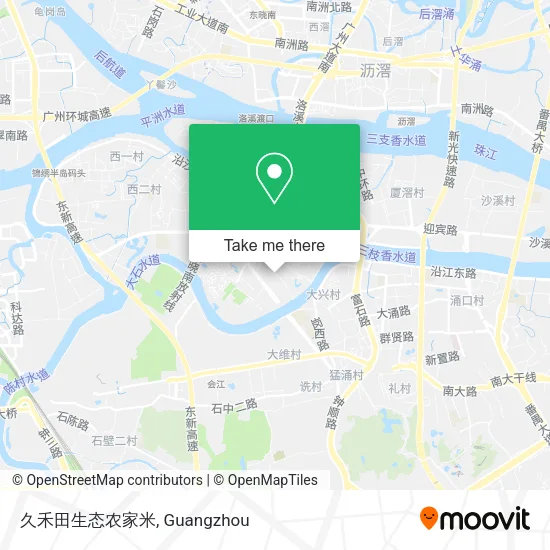 久禾田生态农家米 map