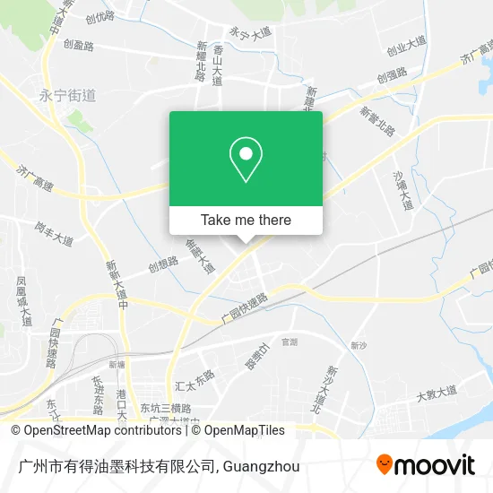 广州市有得油墨科技有限公司 map