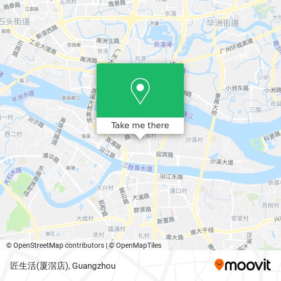 匠生活(厦滘店) map