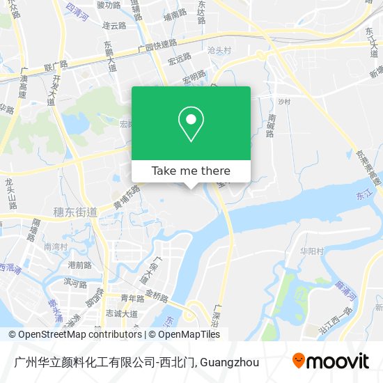 广州华立颜料化工有限公司-西北门 map