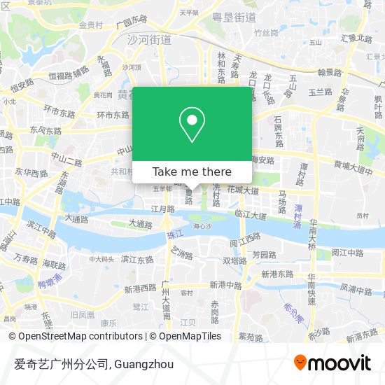 爱奇艺广州分公司 map