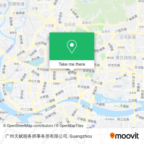 广州天赋税务师事务所有限公司 map