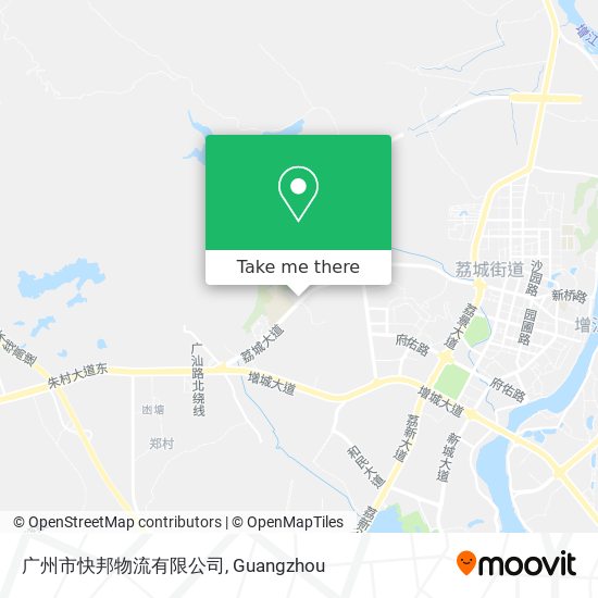 广州市快邦物流有限公司 map