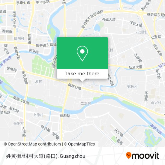 姓黄街/绀村大道(路口) map