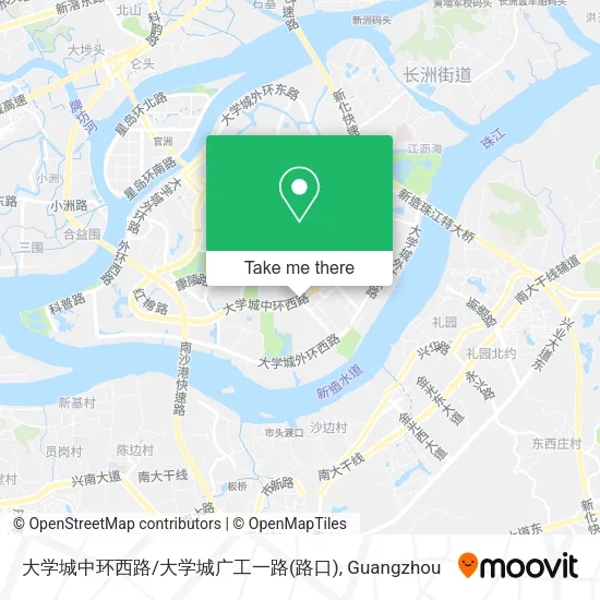 大学城中环西路/大学城广工一路(路口) map