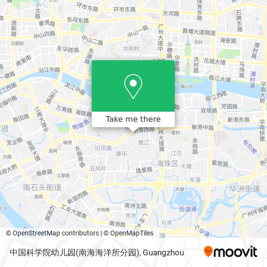 中国科学院幼儿园(南海海洋所分园) map