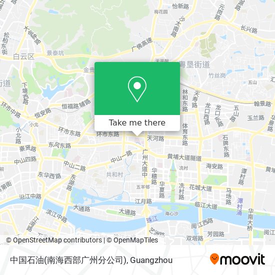 中国石油(南海西部广州分公司) map