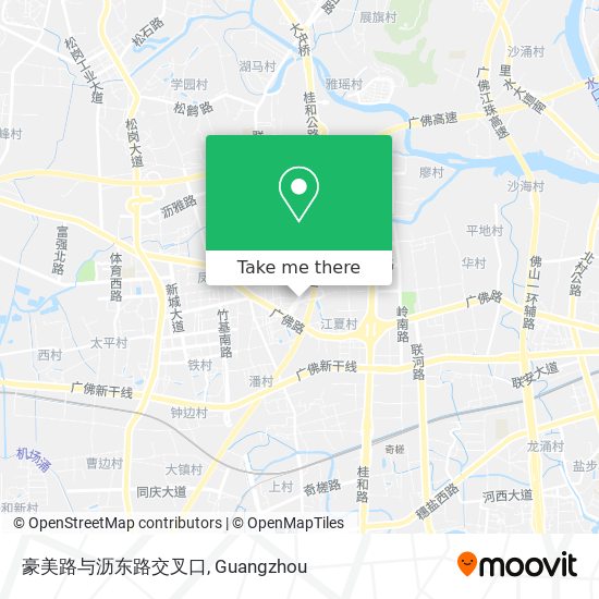 豪美路与沥东路交叉口 map
