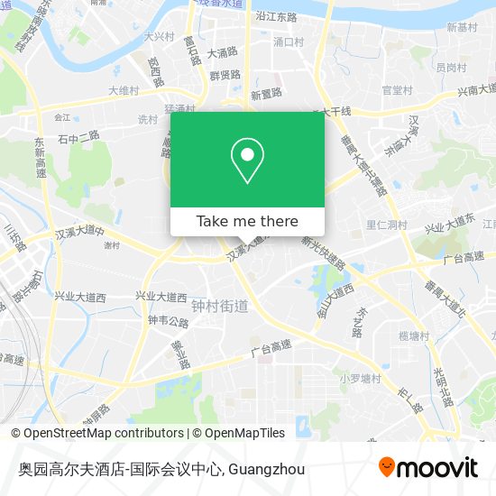 奥园高尔夫酒店-国际会议中心 map