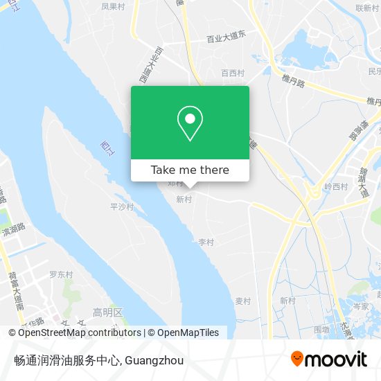 畅通润滑油服务中心 map
