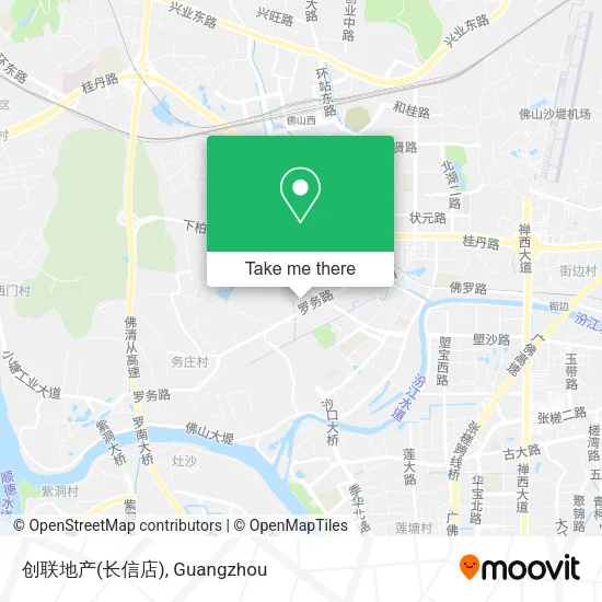 创联地产(长信店) map