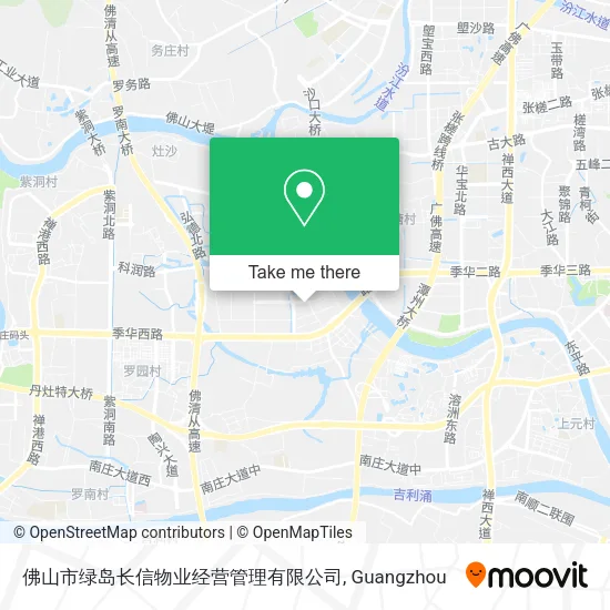 佛山市绿岛长信物业经营管理有限公司 map