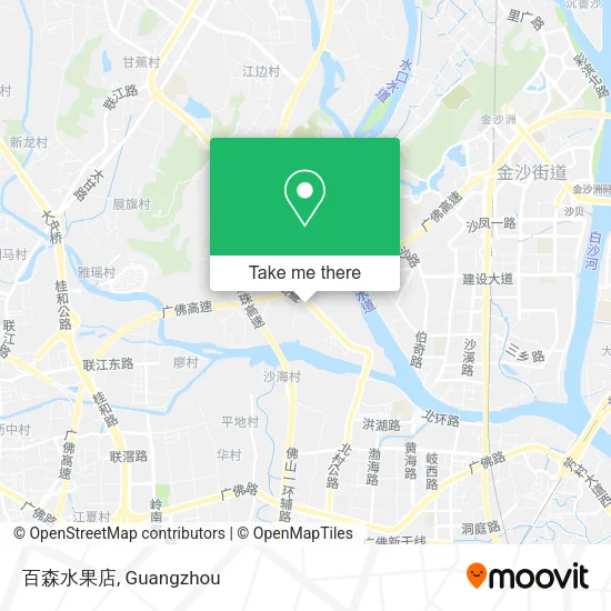 百森水果店 map