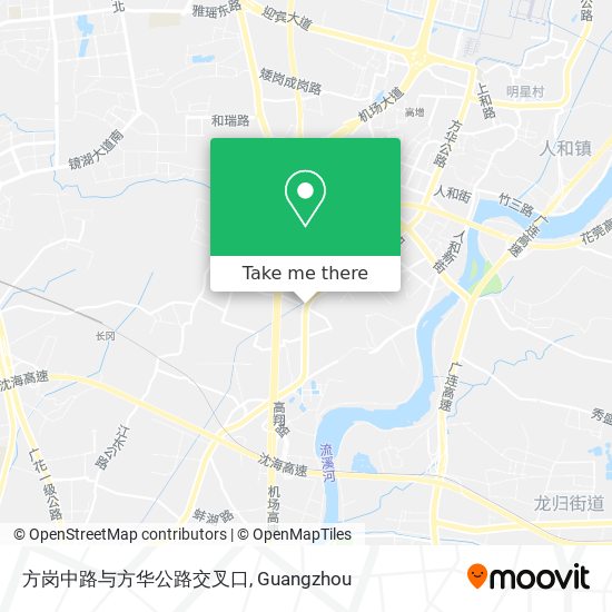 方岗中路与方华公路交叉口 map