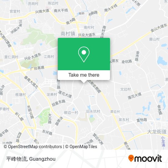 平峰物流 map