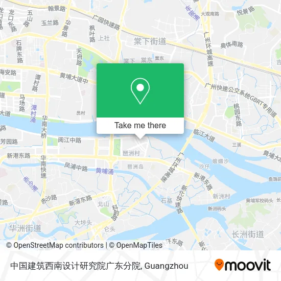 中国建筑西南设计研究院广东分院 map
