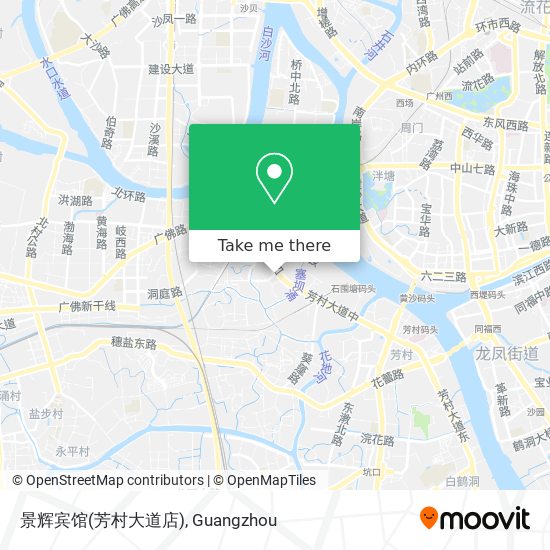景辉宾馆(芳村大道店) map