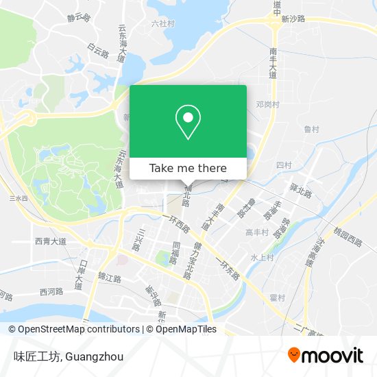 味匠工坊 map