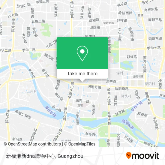 新福港新dna購物中心 map