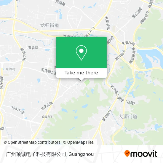广州顶诚电子科技有限公司 map