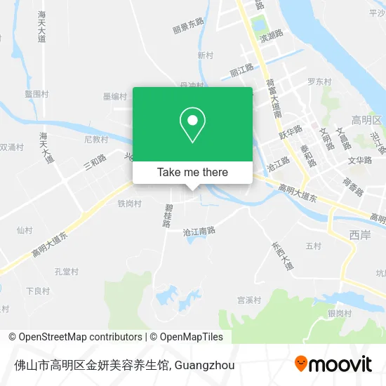 佛山市高明区金妍美容养生馆 map