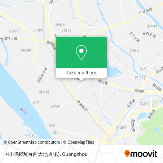 中国移动(百西大地通讯) map