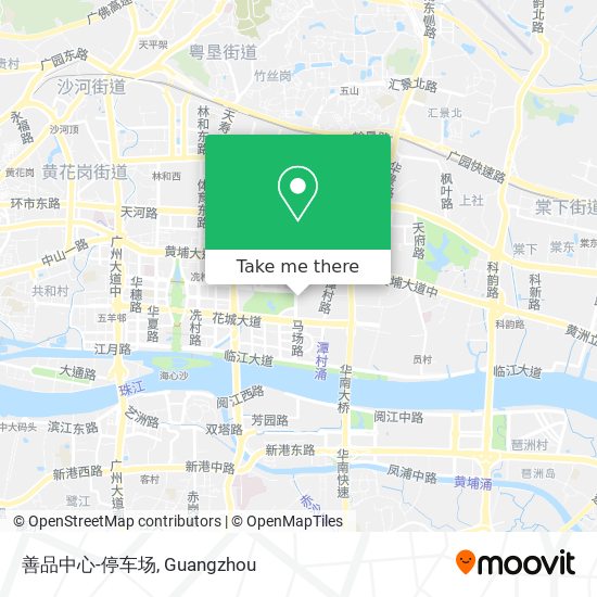 善品中心-停车场 map